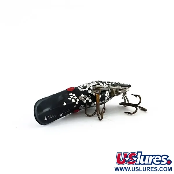 Luhr Jensen Hot Shot 70 Nástraha, Černá/Stříbrná, 1.6g, Vintage, #9964