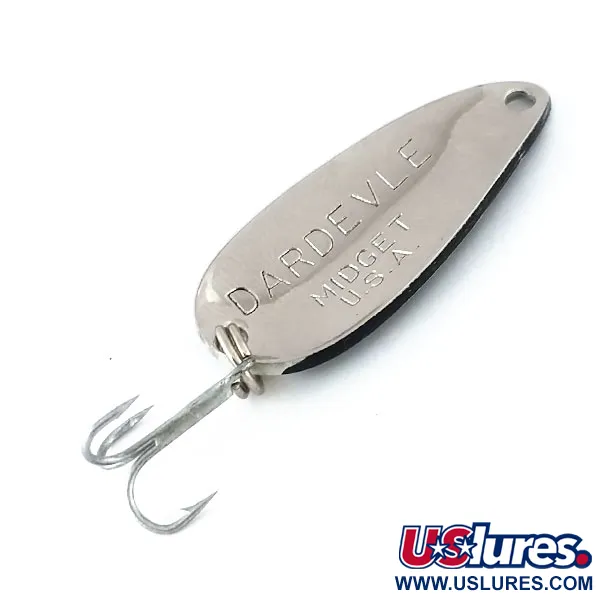 Eppinger Dardevle Midget Plandavka, Černá/Bílá/Nikl, 6g, #9978