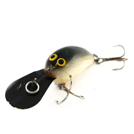 Norman Deep Baby N Crankbait, Zlato/Černý, 7g, Chřestítko, #9988