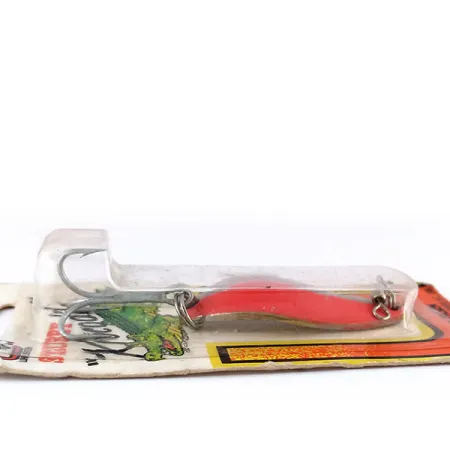 Luhr Jensen Lil' Kroc (Krocodile Stubby) Plandavka, Červená/Nikl, 14g, #9996